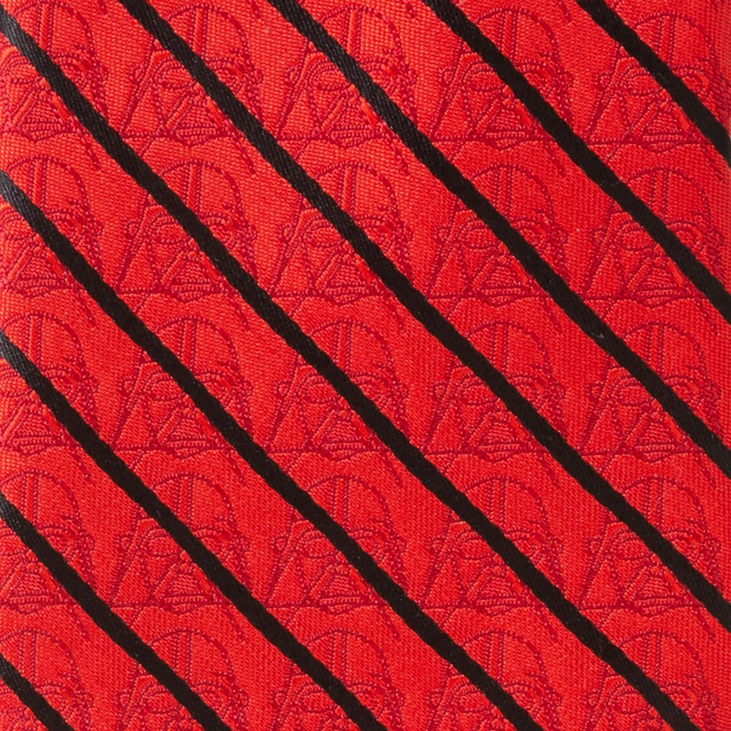 Star Wars Darth Vader Red and Black Striped Tie - Image 5