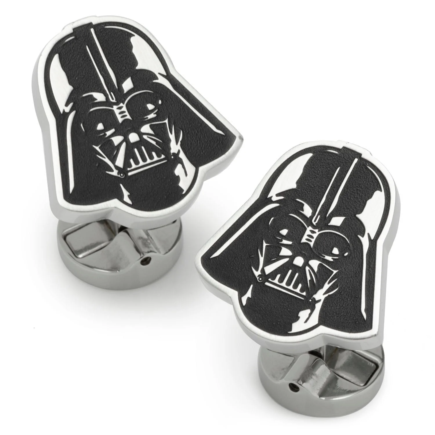 Star Wars Darth Vader Stainless Steel Printed Cufflinks - Image 2