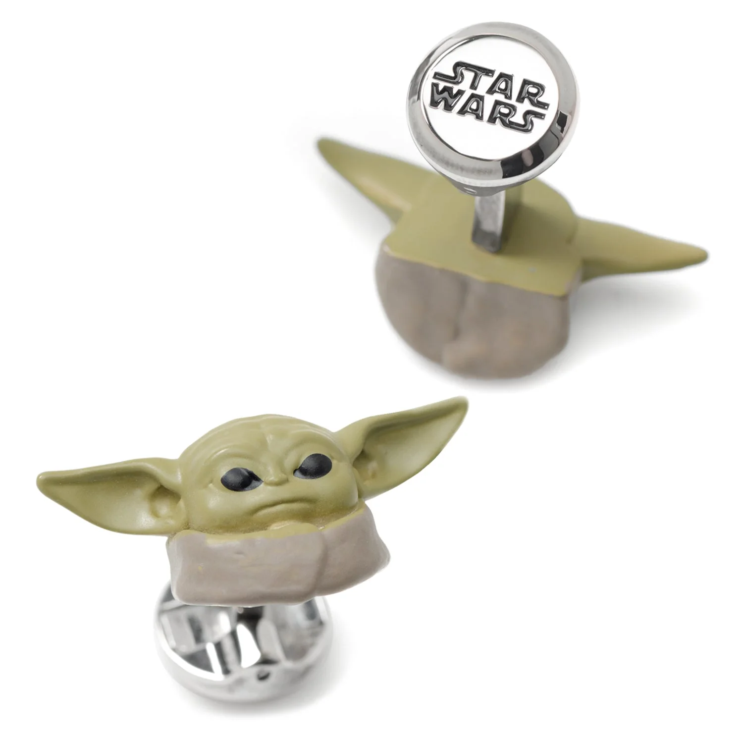 Star Wars Grogu 3D Cufflinks - Image 2