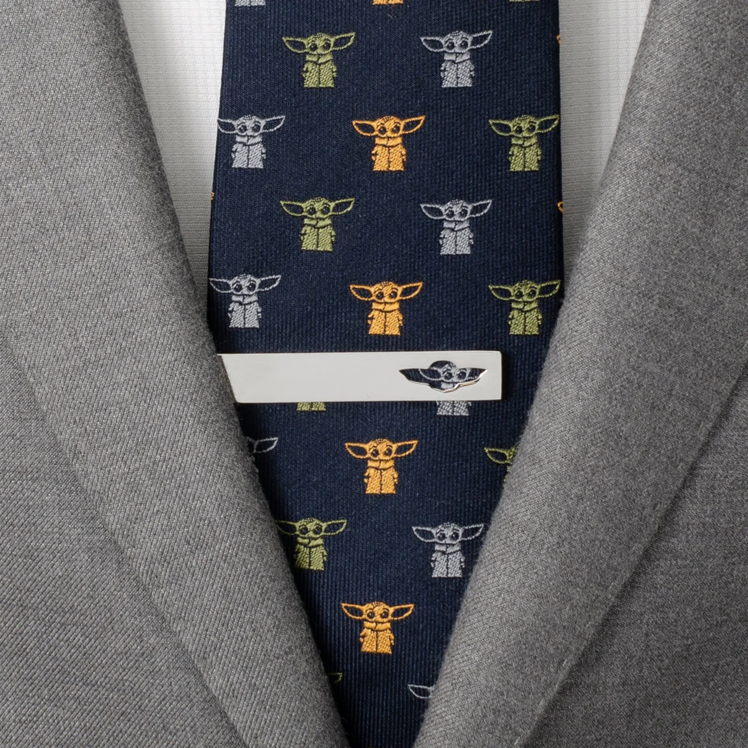 Star Wars Grogu Cutout Tie Bar - Image 2