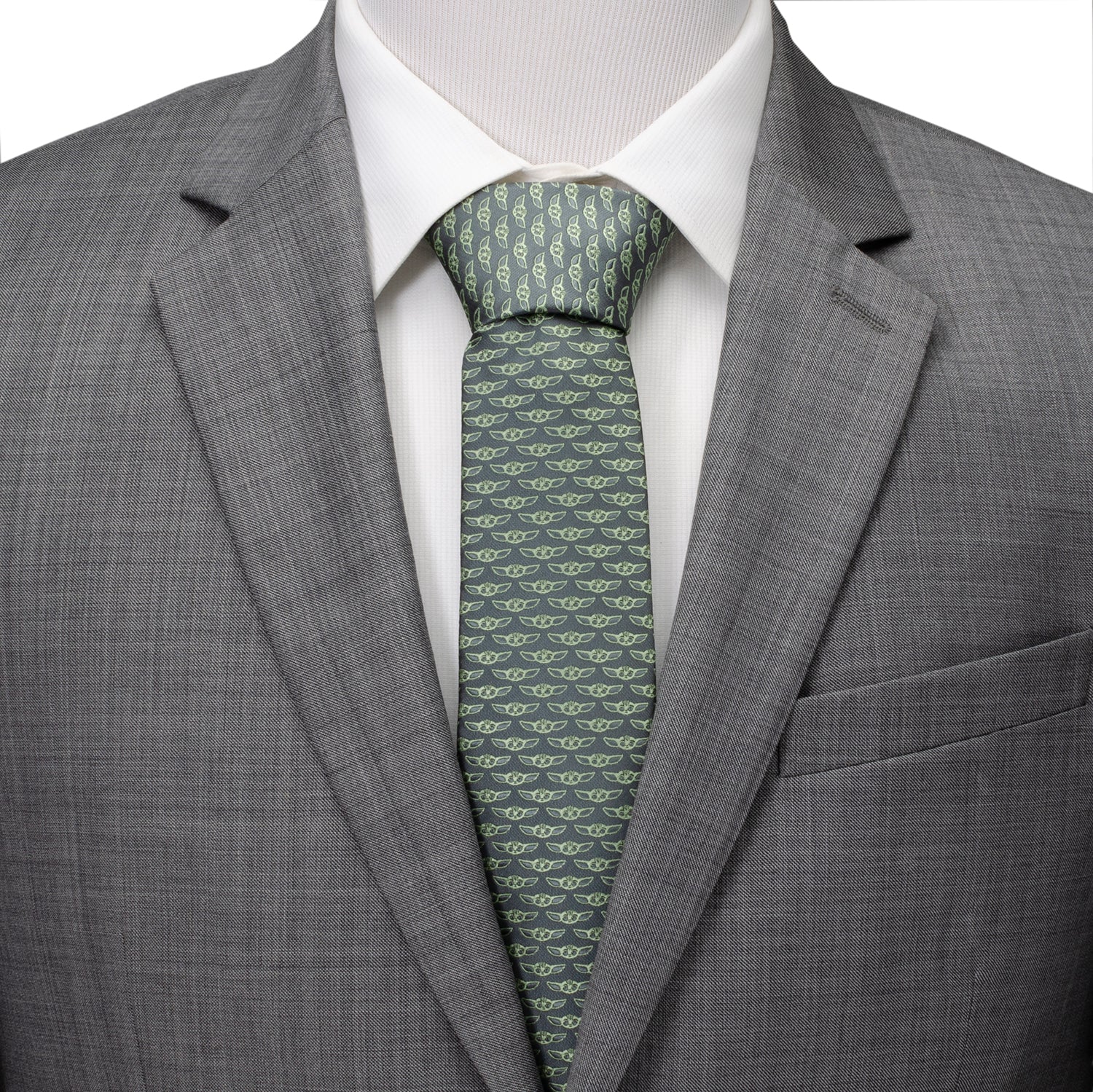 Star Wars Grogu Gray Tie - Image 2