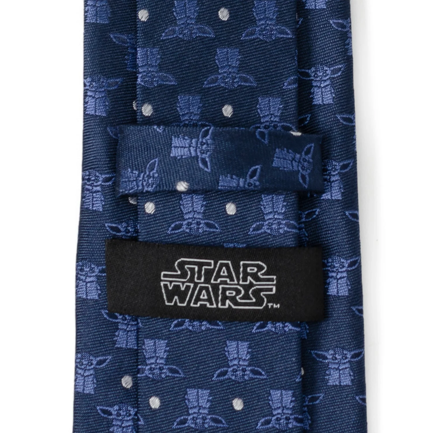 Star Wars Grogu Navy Blue Tie - Image 4