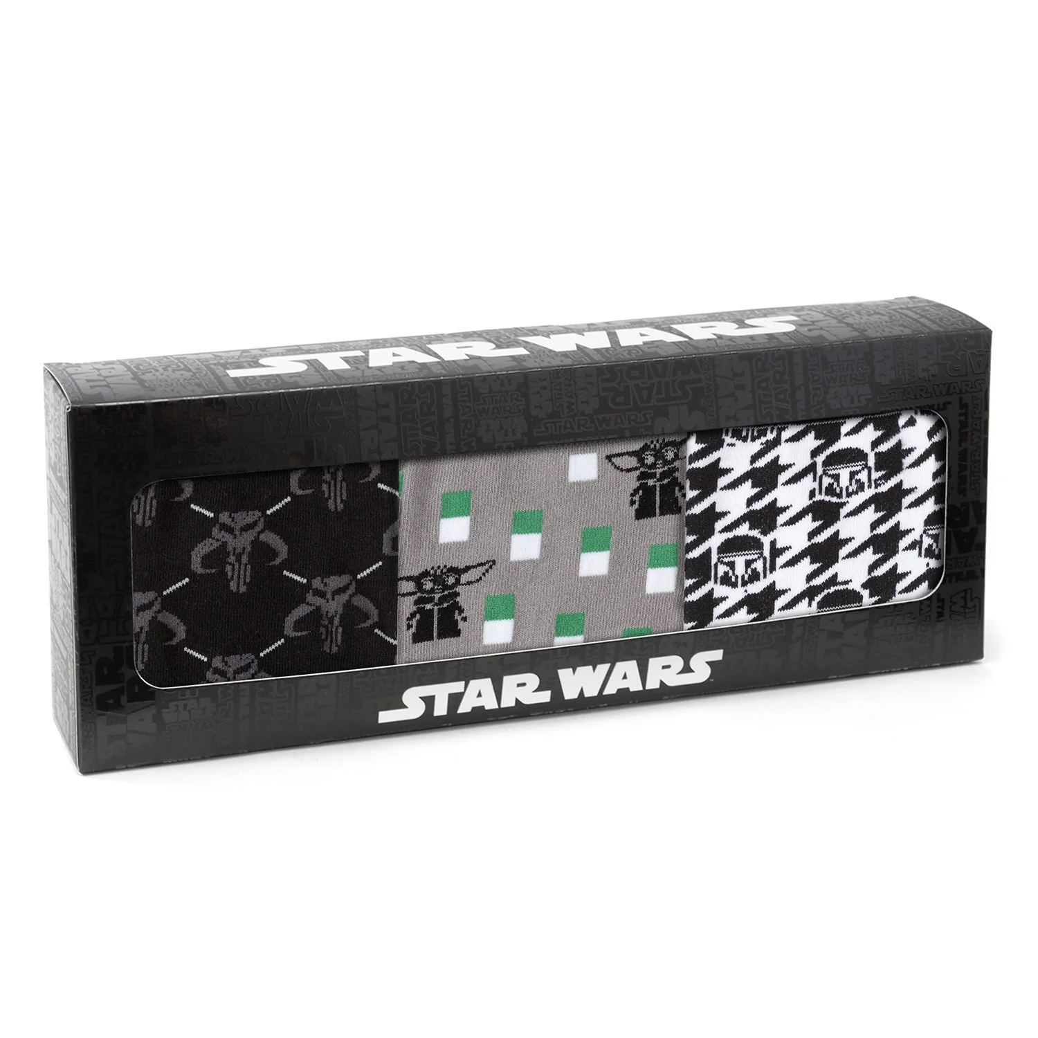 Star Wars Mandalorian Dress Socks 3-Pack and Mythosaur Lapel Pin Gift Set - Image 6