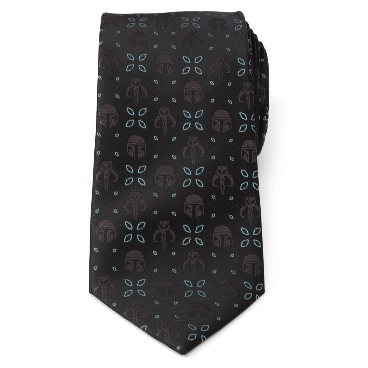 Star Wars Mandalorian Motif Black Tie - Image 4