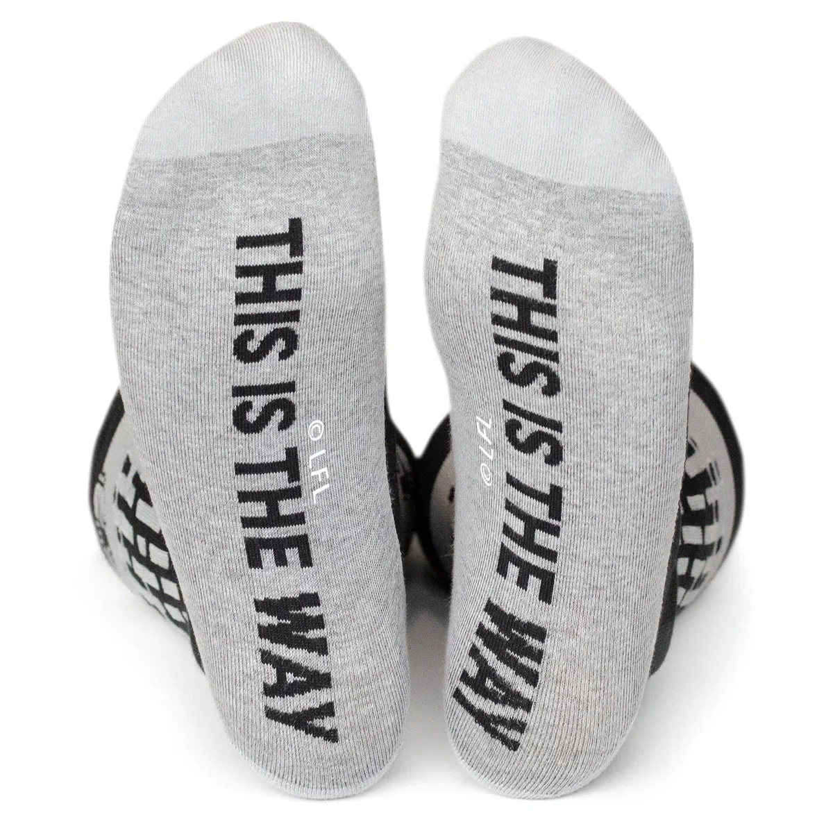 Star Wars Mandalorian "This Is The Way" Dress Socks and Lapel Pin Gift Set - Image 4