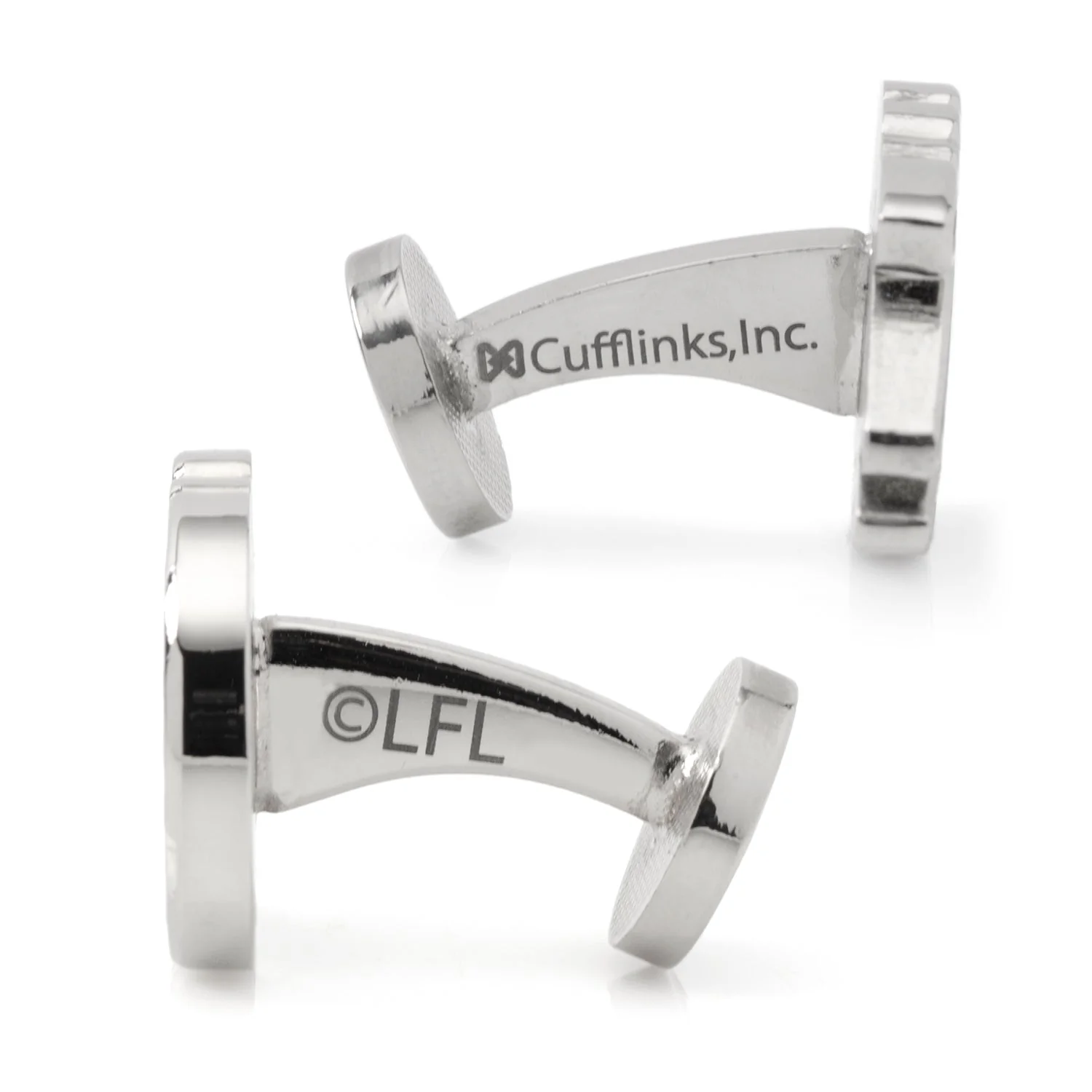 Star Wars Millennium Falcon Silver Inlaid Cufflinks - Image 4