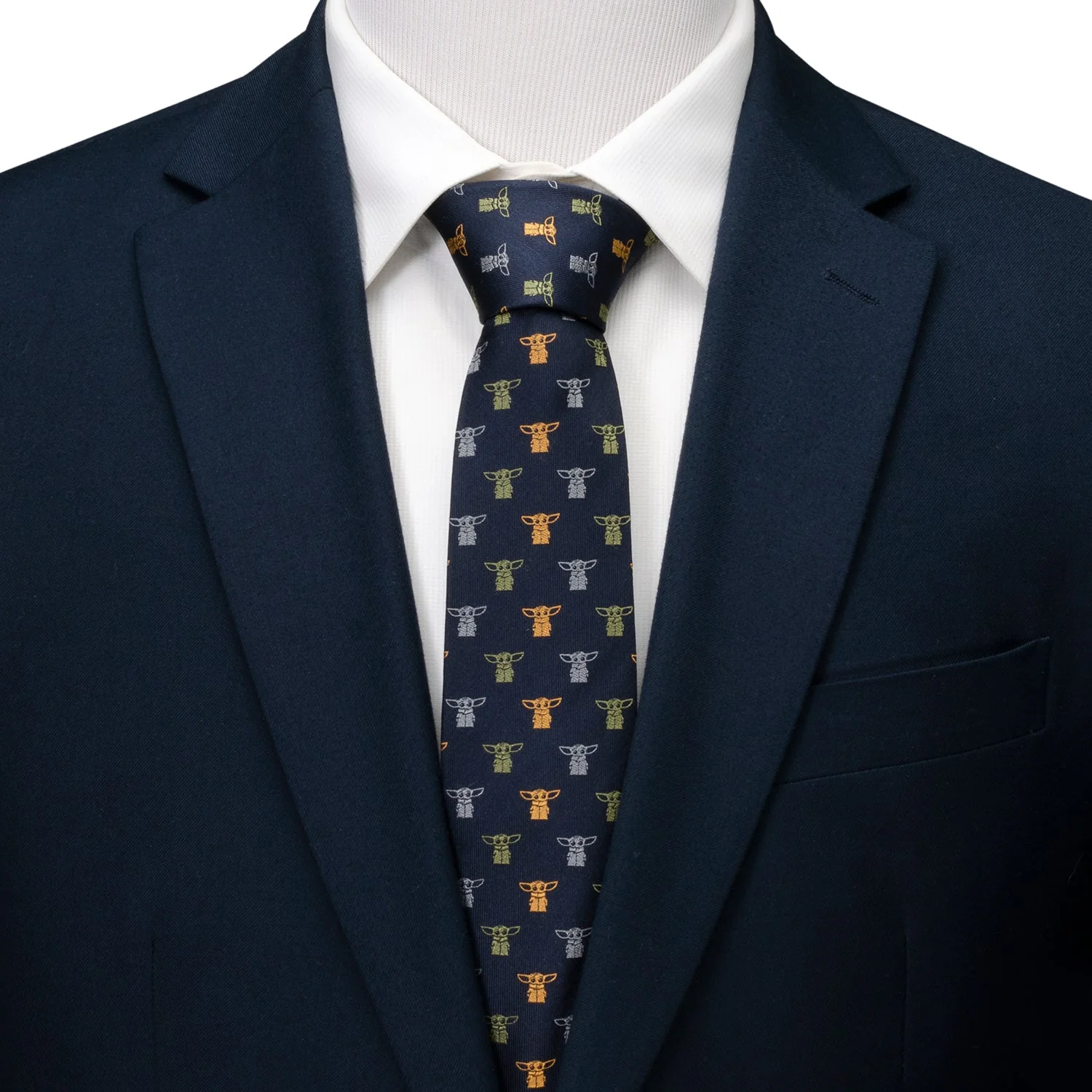 Star Wars Navy Dotted Tie - Image 2