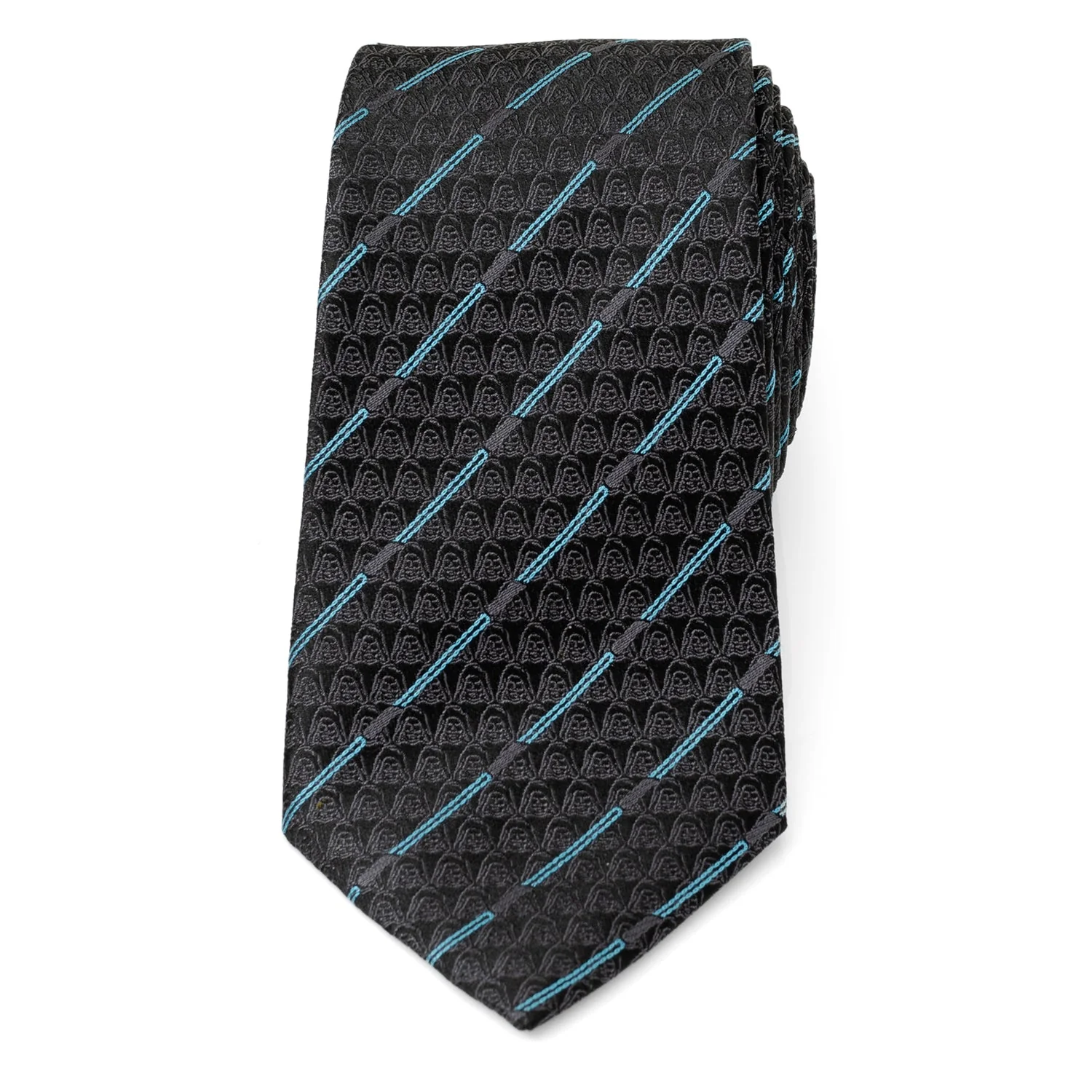 Star Wars Obi-Wan Kenobi LIGHTSABER Pattern Black Tie - Image 3