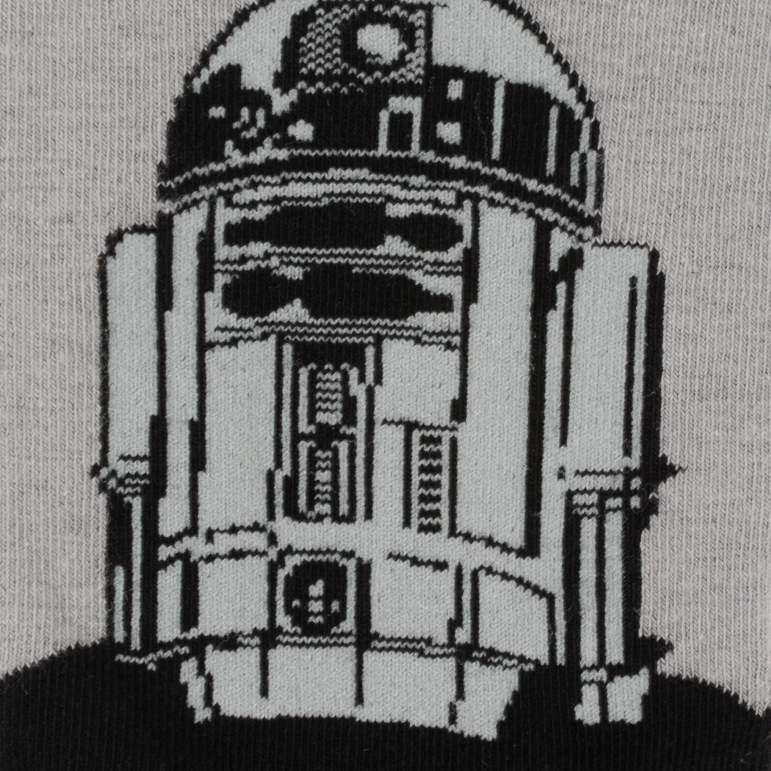 Star Wars R2-D2 Men's Gray and Black Mod Dress Socks and Lapel Pin Gift Set - Image 5