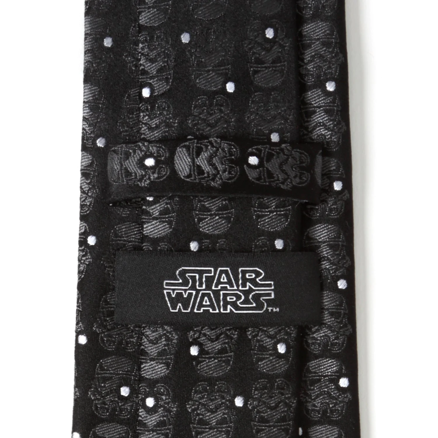 Star Wars Stormtrooper Dotted Black Tie - Image 4