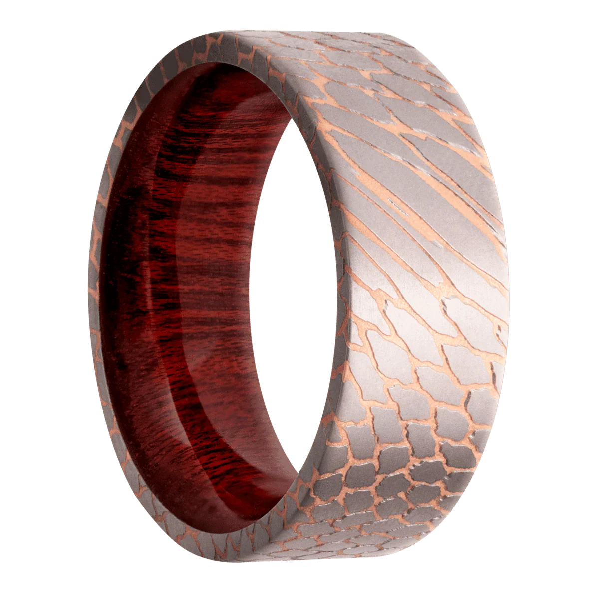 Superconductor + Satinetched Finish + Blood Wood