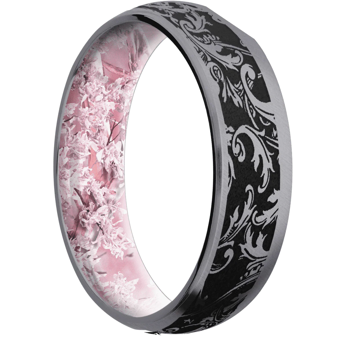 Tantalum + Anglesatin Finish + King's Pink