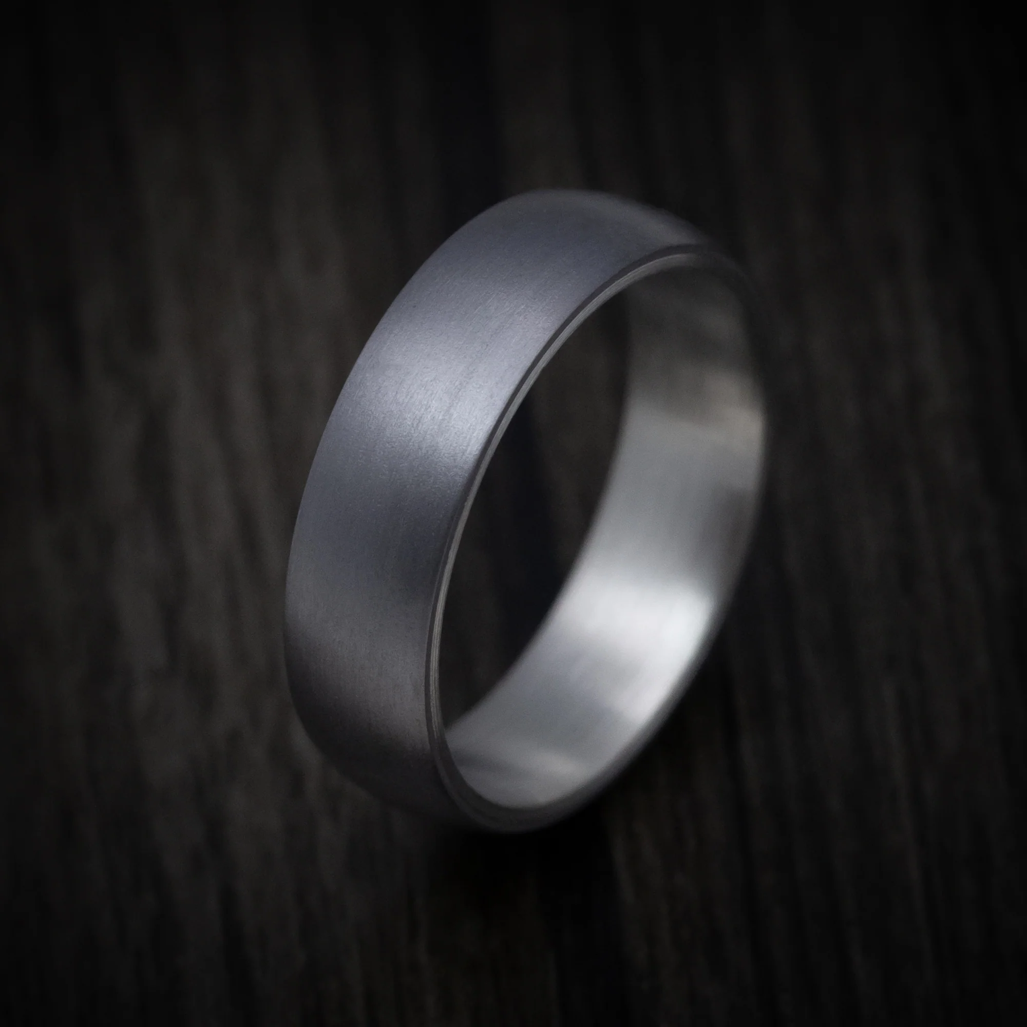 Tantalum Men's Ring with 14K Gold Sleeve - Image 3