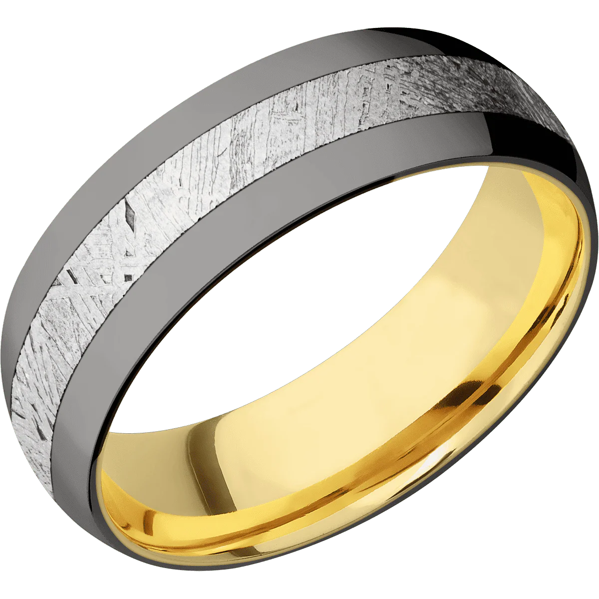 Tantalum Noir + Polish Finish + 10K Yellow Gold - Image 2