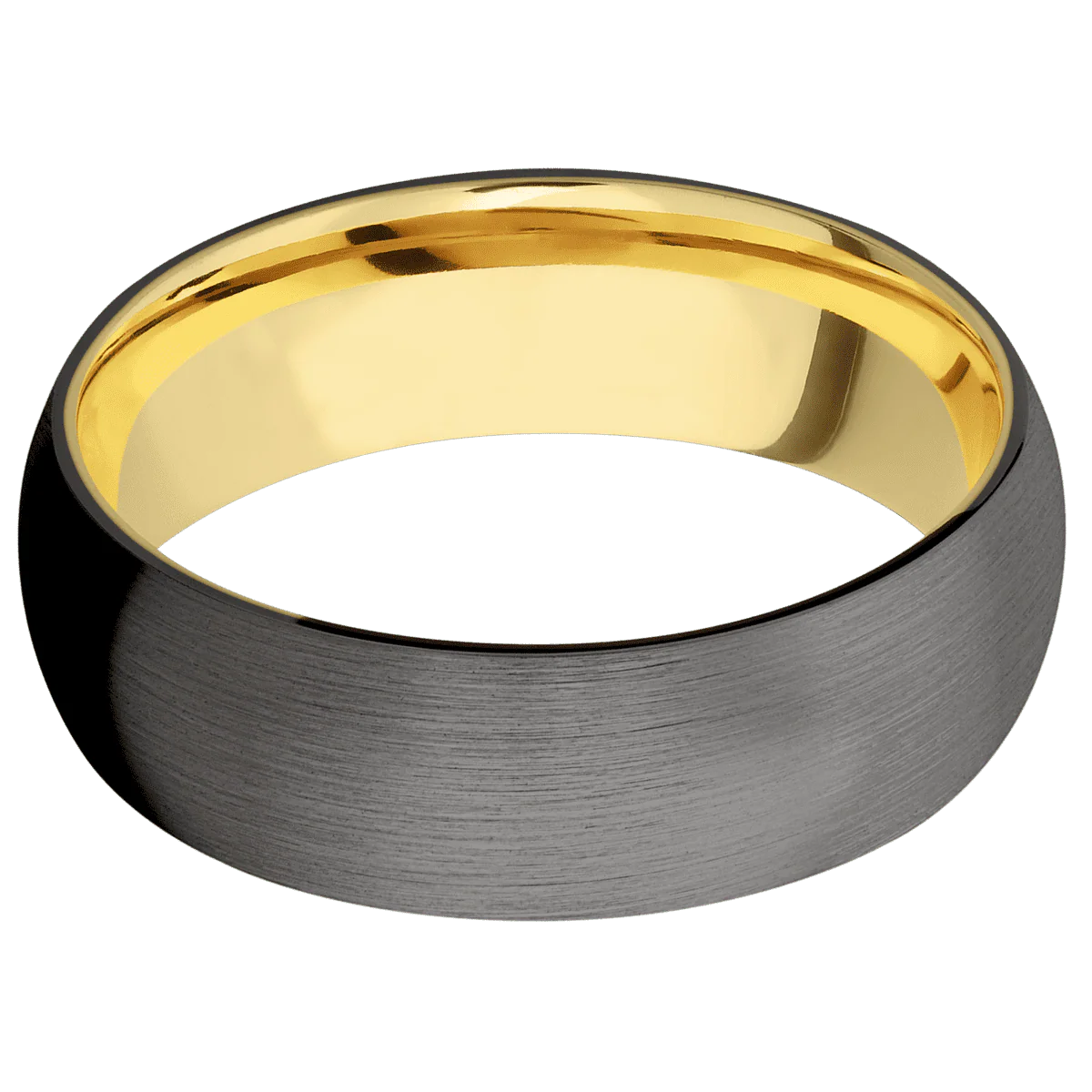 Tantalum Noir + Satin Finish + 14K Yellow Gold - Image 3