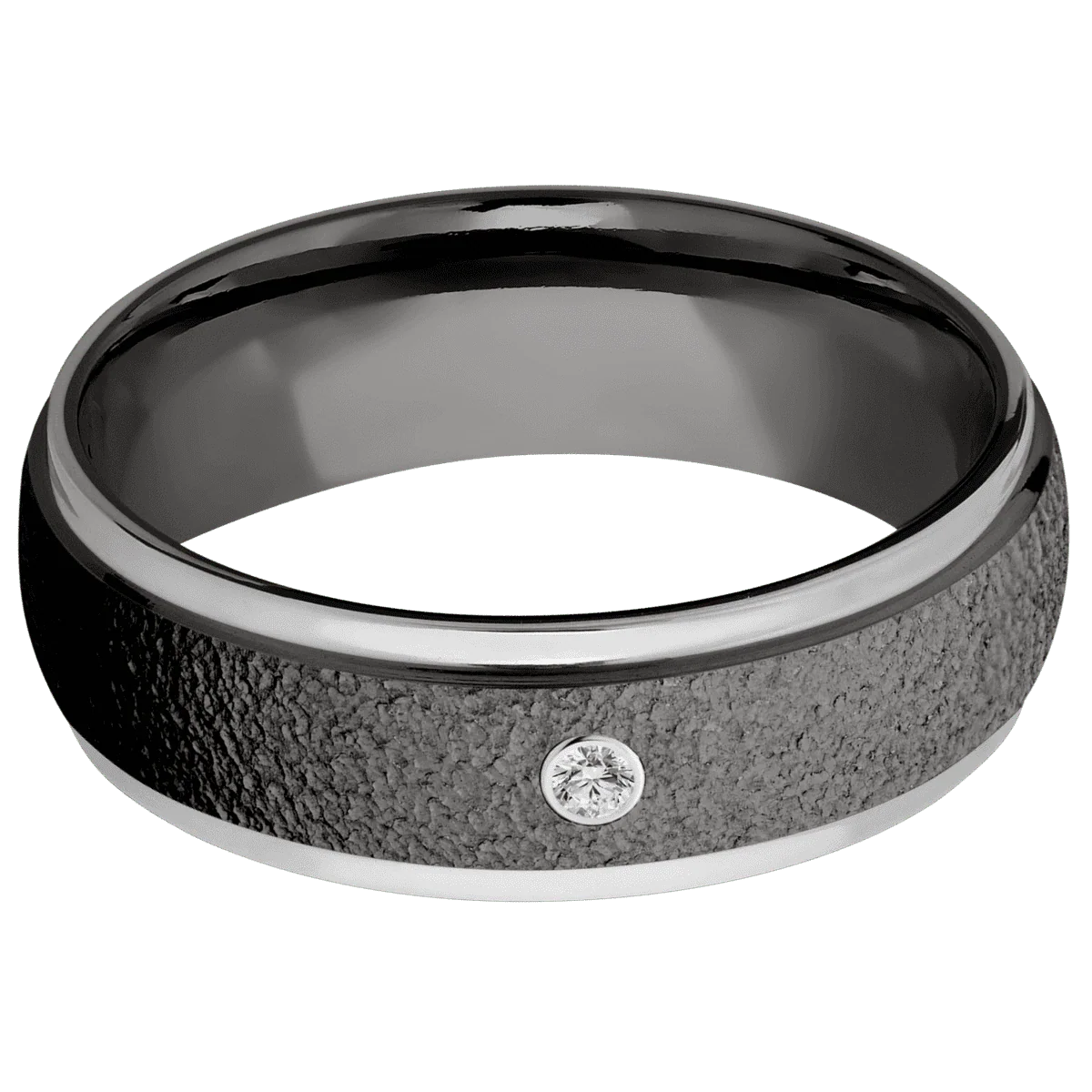 Tantalum Noir + Stipple , Bead Finish - Image 3