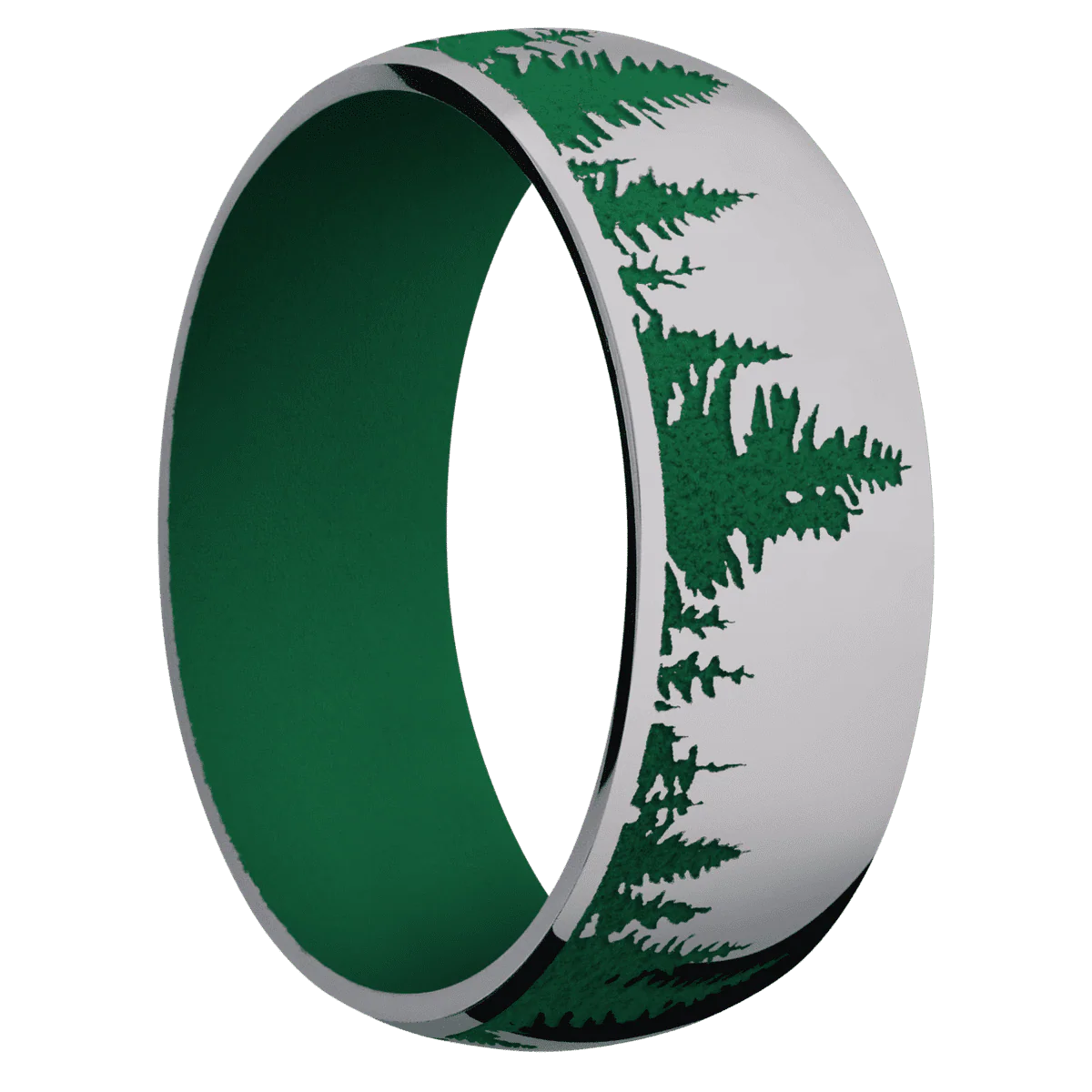 Tantalum + Polish Finish + Green