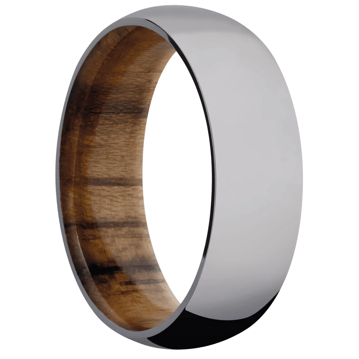 Tantalum + Polish Finish + Teak