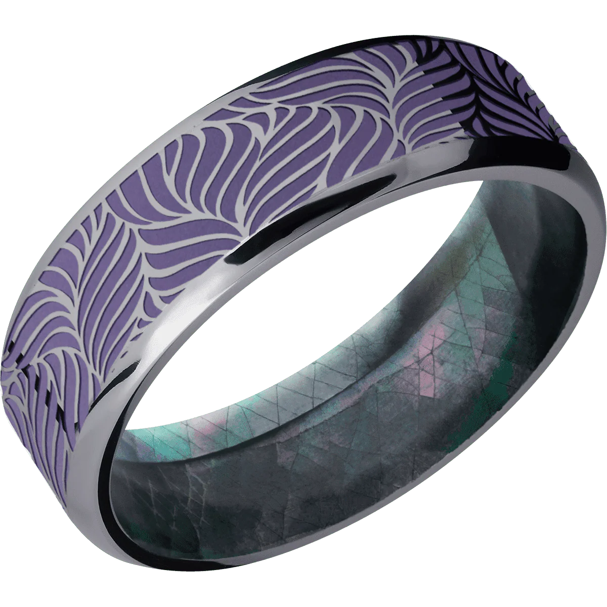 Tantalum + Polish , Polish Finish + Black Mother of Pearl - Image 2
