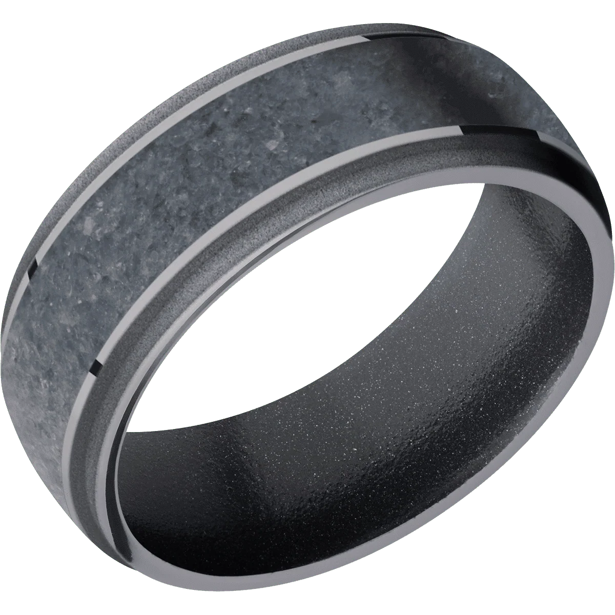 Tantalum + Polish , Sand Finish + Dark Grey - Image 2