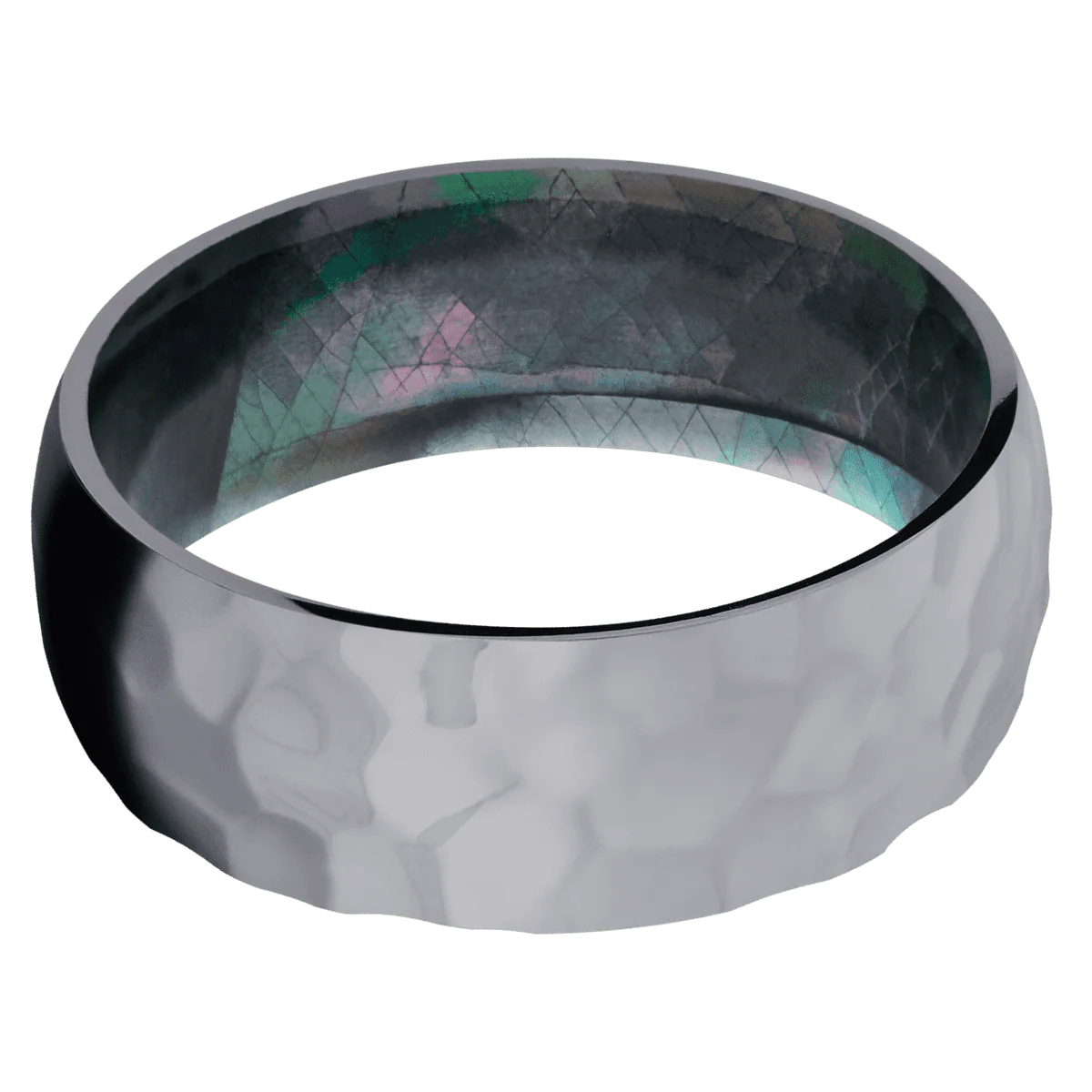 Tantalum + Rockpolish Finish + Black Mother of Pearl - Image 3