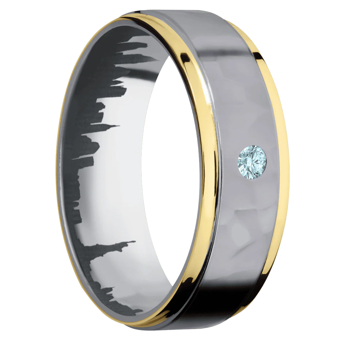 Tantalum + Rockpolish , Polish Finish