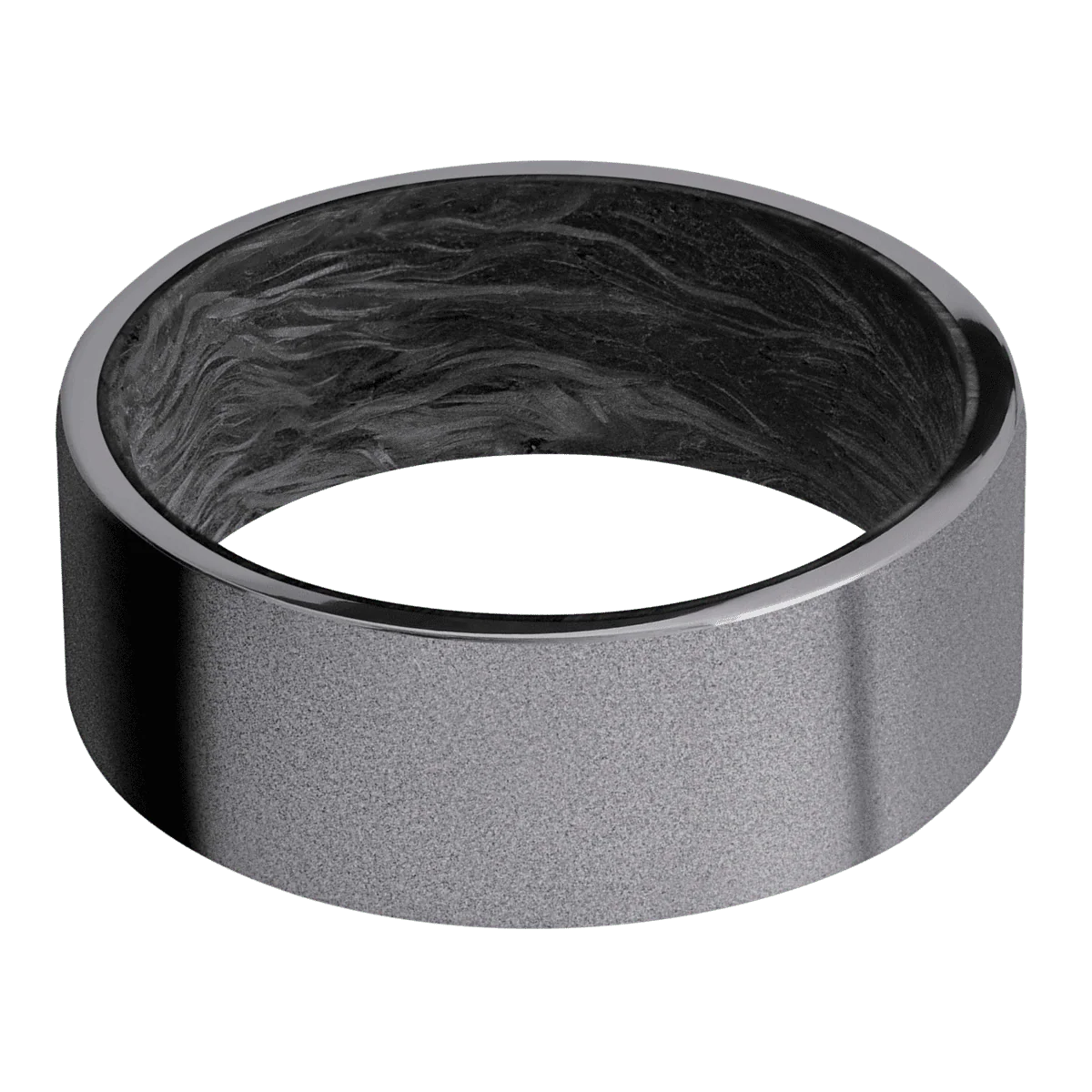 Tantalum + Sand Finish + Forged Carbon Fiber - Image 3
