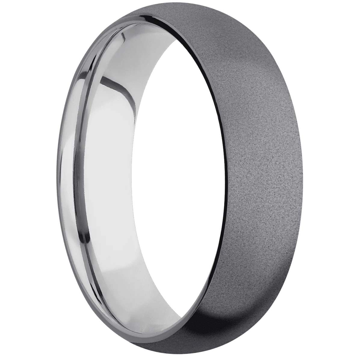 Tantalum + Sand Finish + Palladium Silver