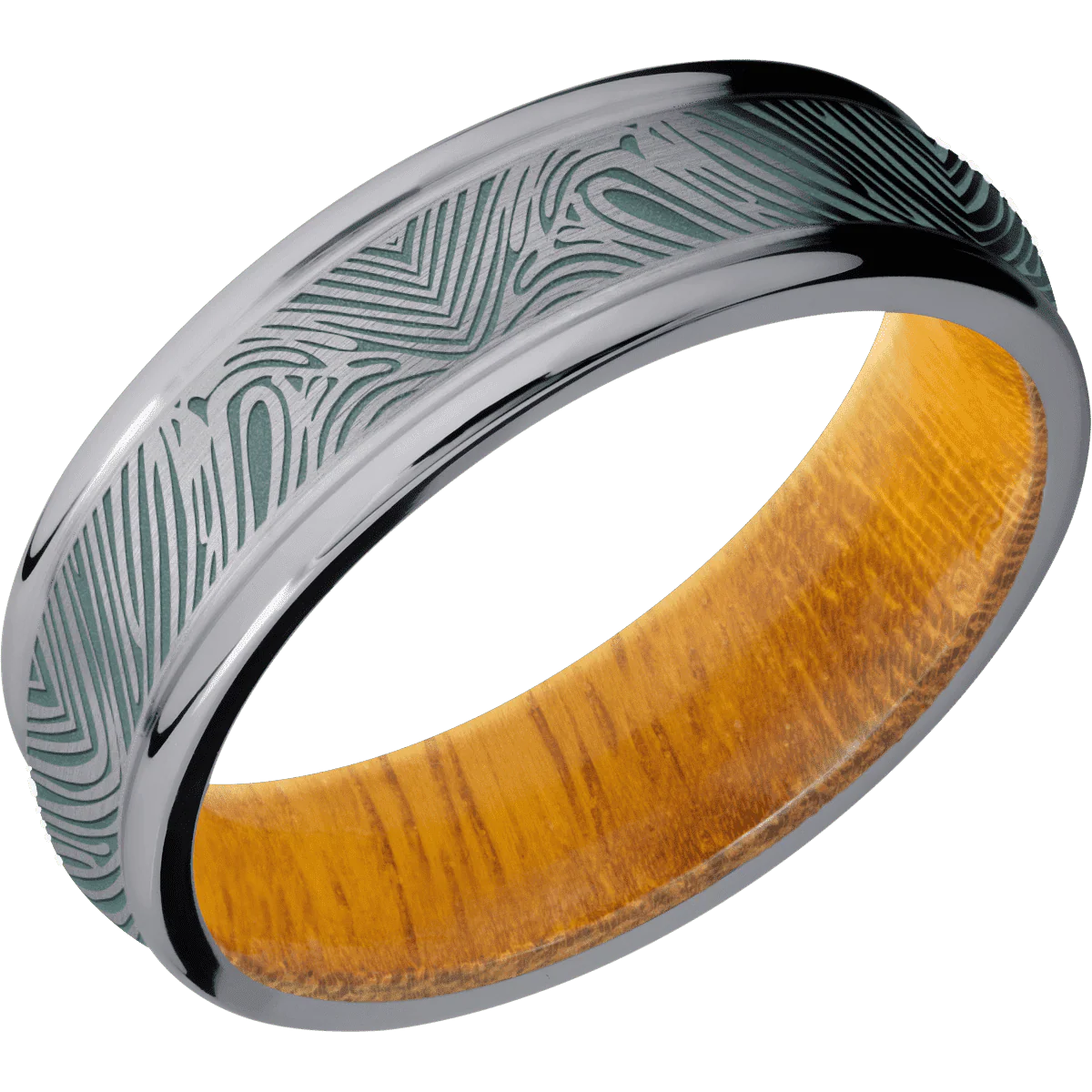 Tantalum + Satin , Polish Finish + Osage Orange - Image 2