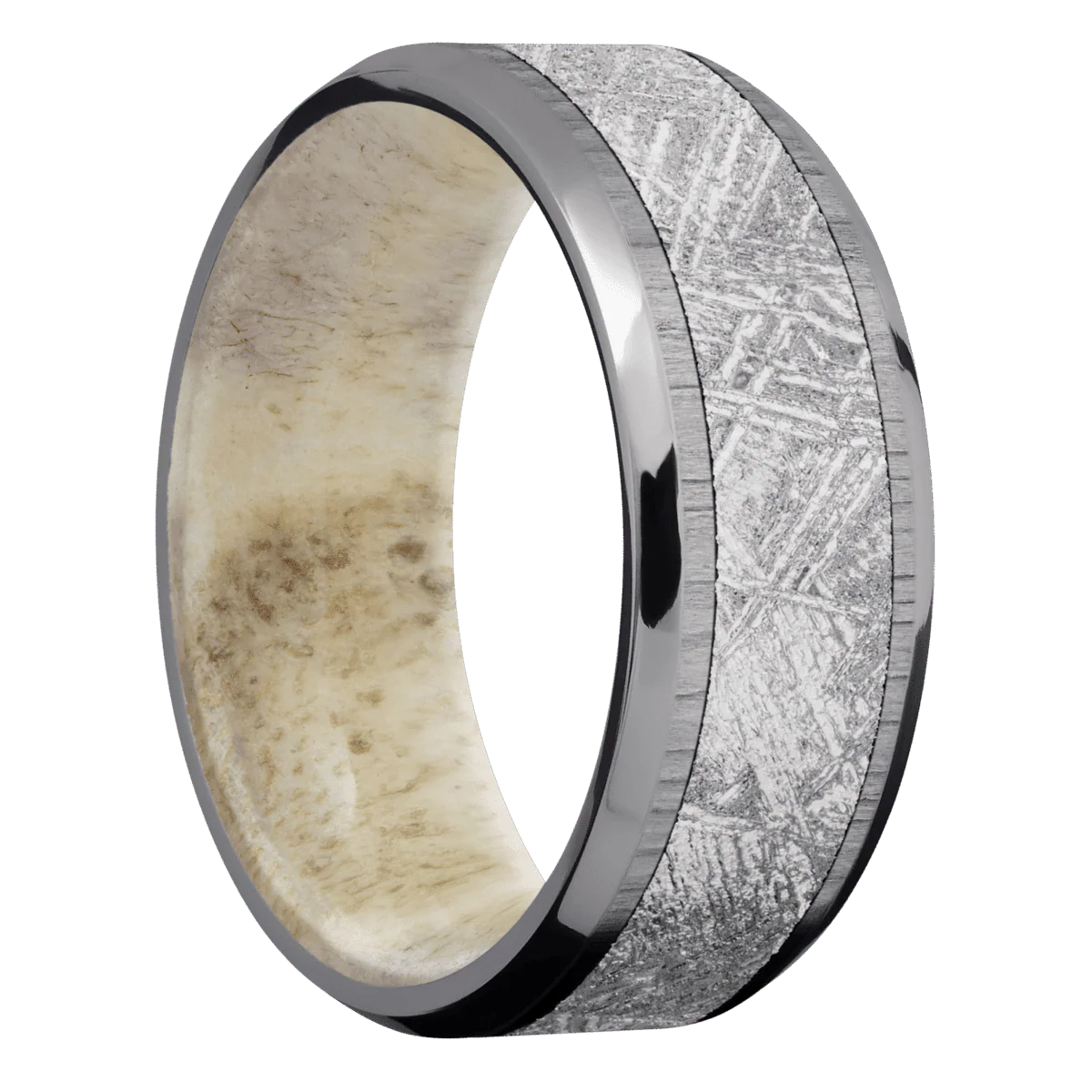 Tantalum + Treebark1 , Polish Finish + Antler