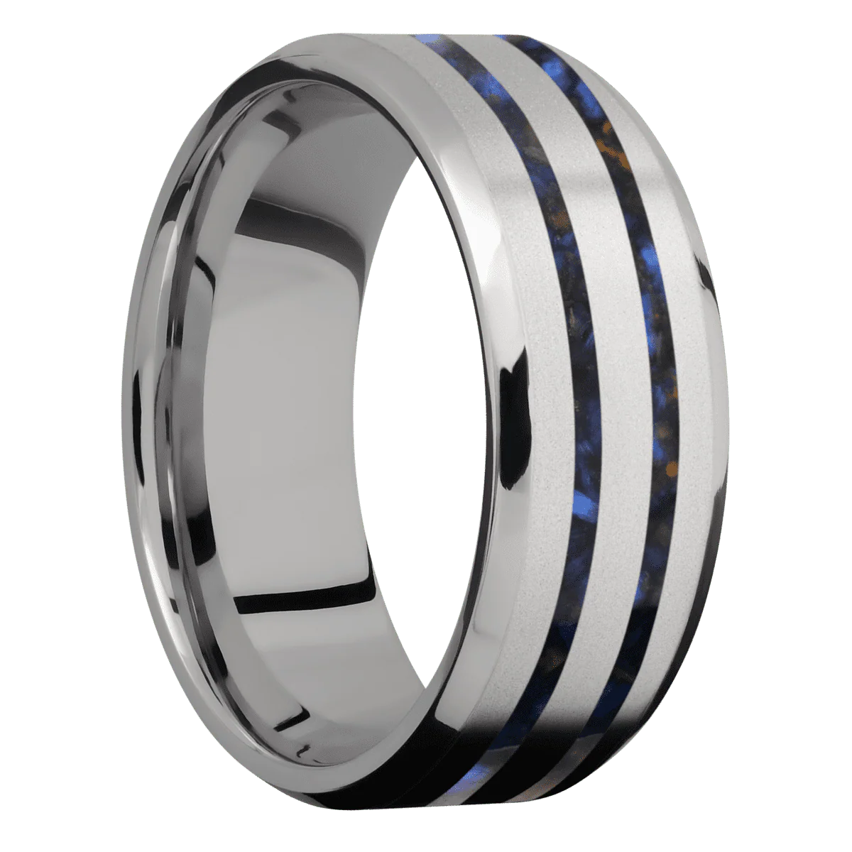 Titanium + Bead , Polish Finish