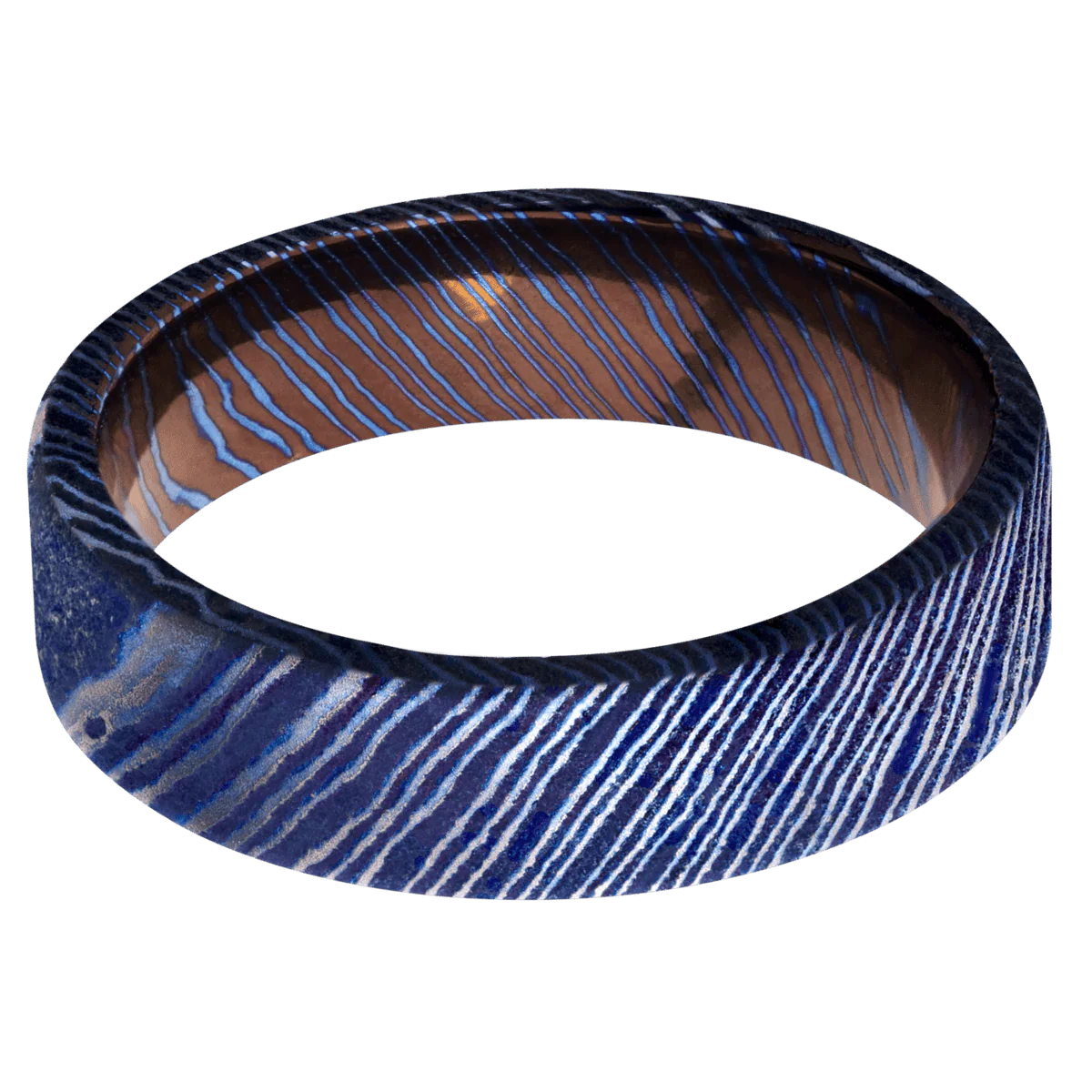 Titanium Damascus + Satinetched Finish - Image 3