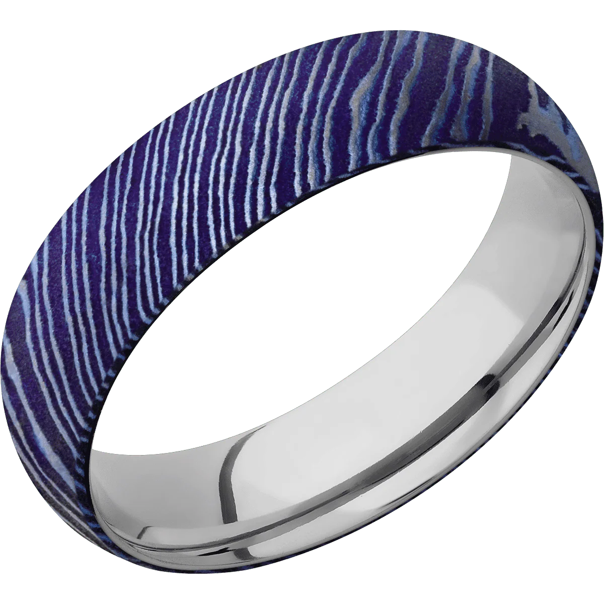 Titanium Damascus + Satinetched Finish + Titanium - Image 2
