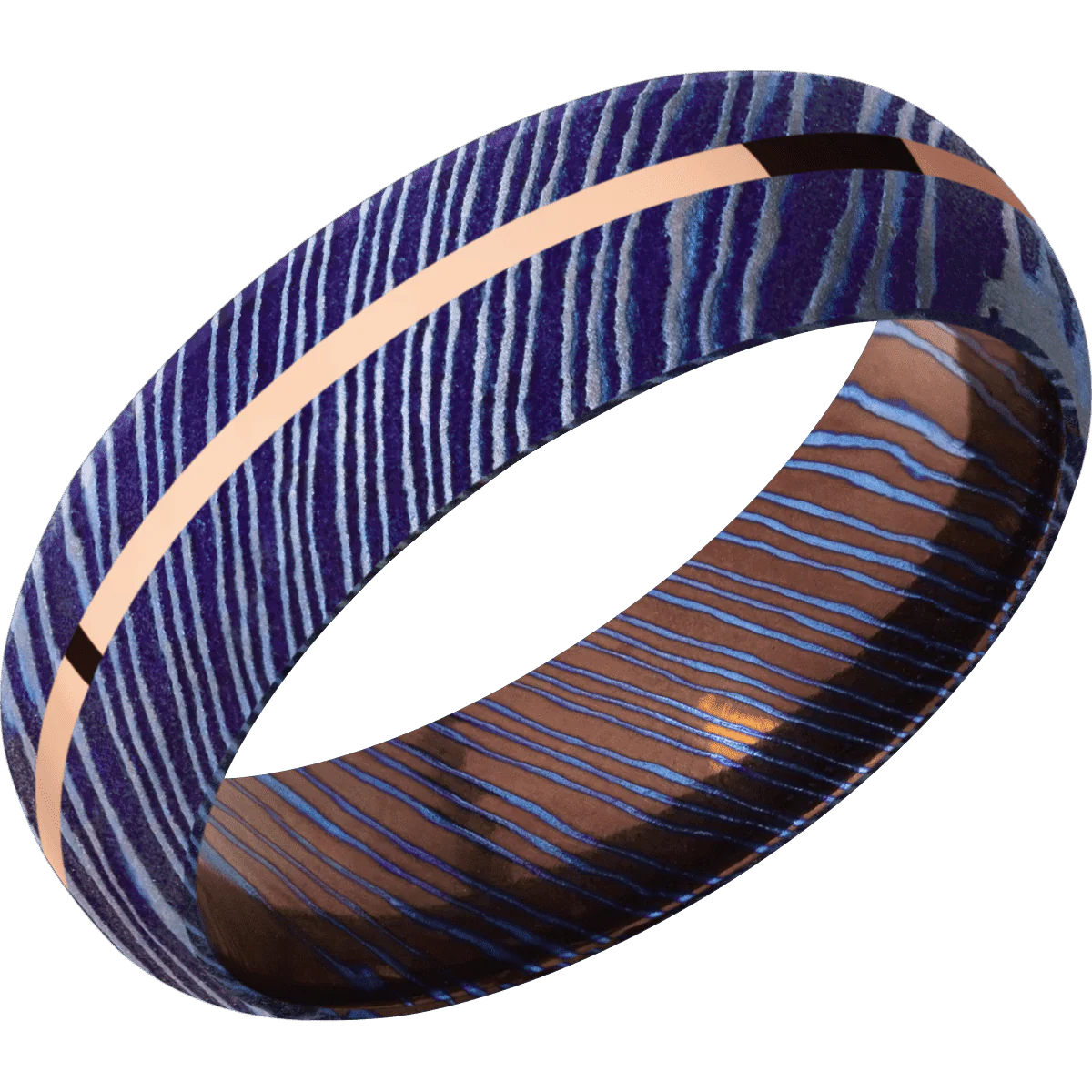 Titanium Damascus + Satinetched , Satinetched Finish - Image 2