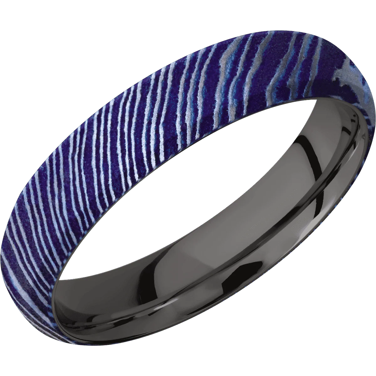 Titanium Damascus + Satinetched , Satinetched Finish + Tantalum Noir - Image 2
