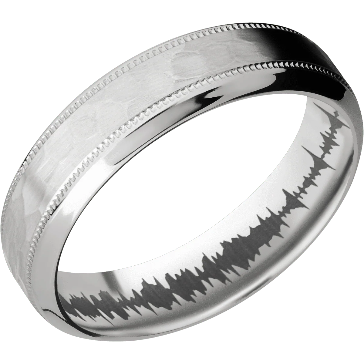 Titanium + Hammer , Polish Finish - Image 2