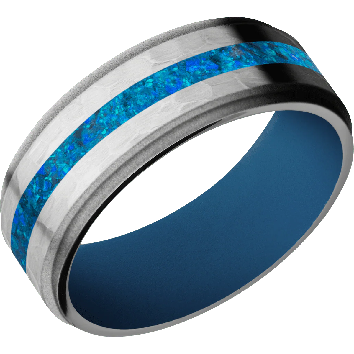Titanium + Hammer , Sand Finish + Ridgeway Blue - Image 2