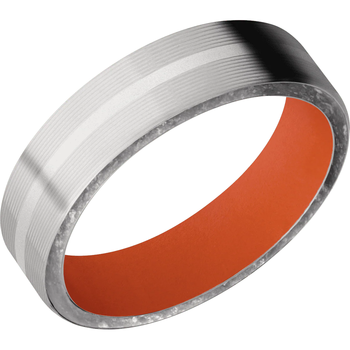 Titanium + Machine Finish + Hunter Orange - Image 2