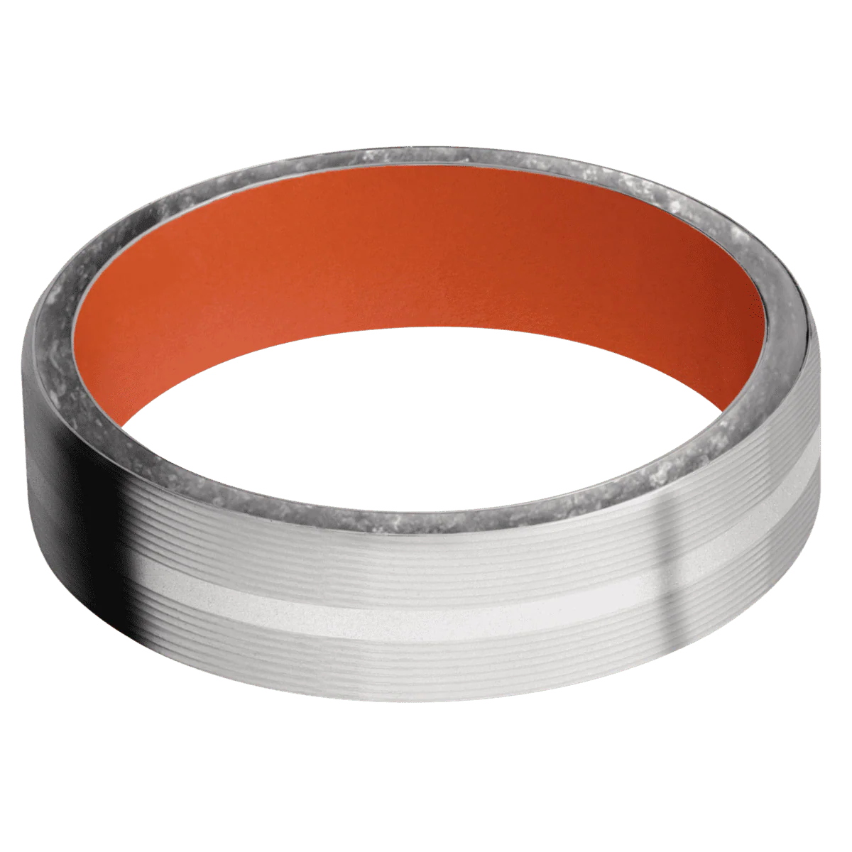 Titanium + Machine Finish + Hunter Orange - Image 3