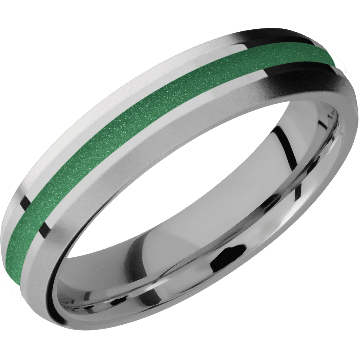 Titanium + Polish , Bead Finish - Image 2