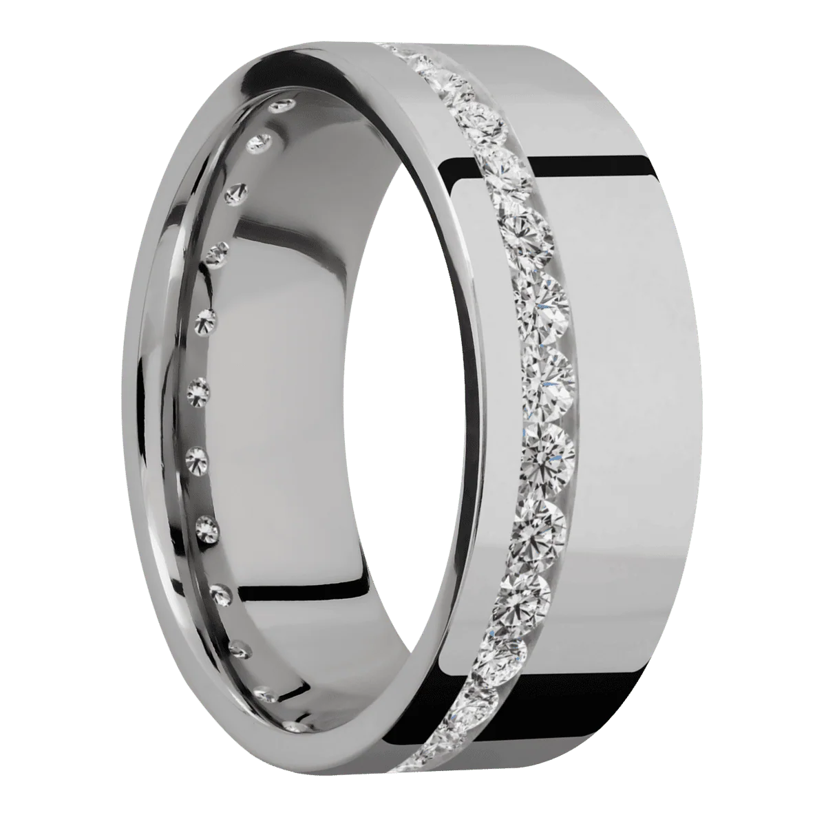 Titanium + Polish Finish