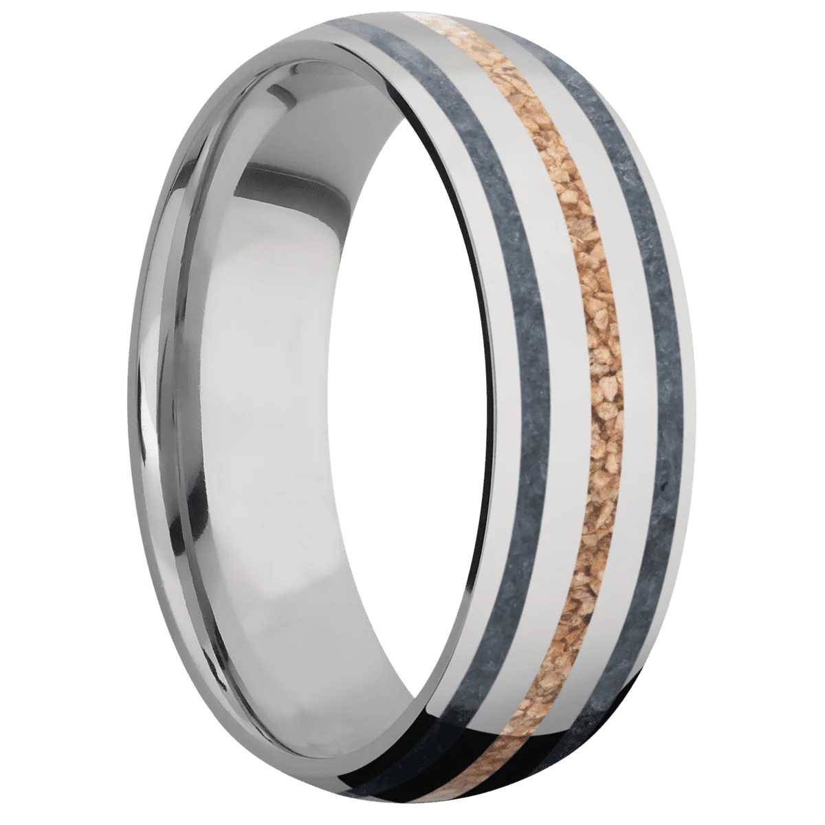 Titanium + Polish Finish