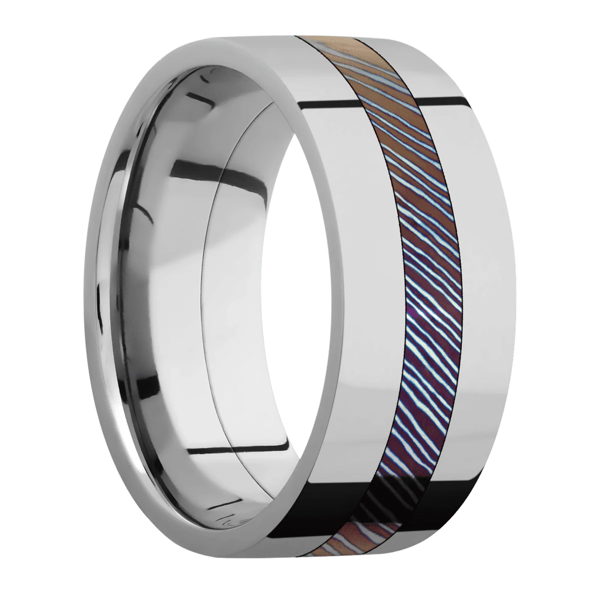 Titanium + Polish Finish