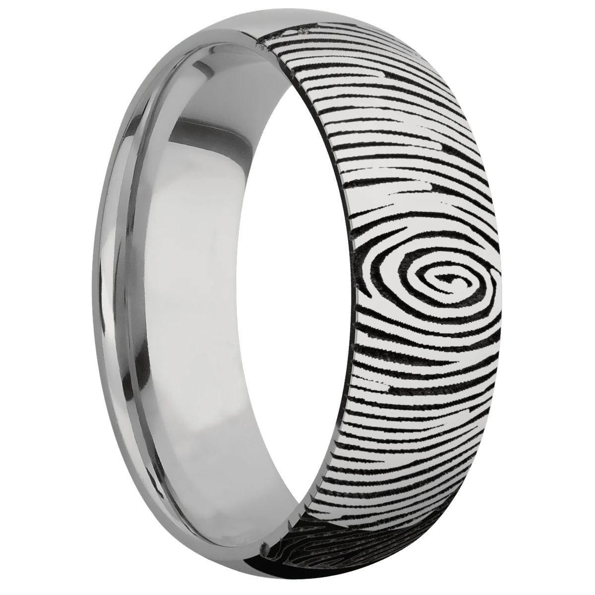 Titanium + Polish Finish