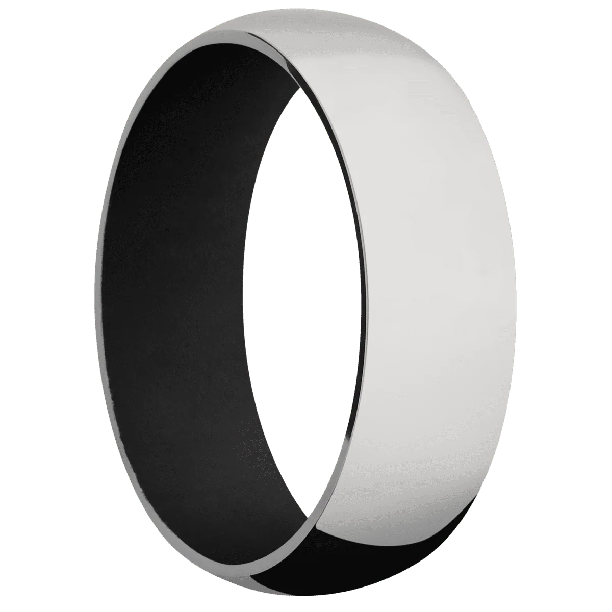 Titanium + Polish Finish + Black