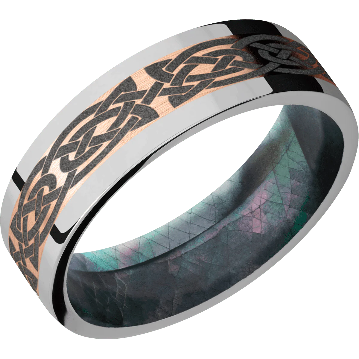 Titanium + Polish Finish + Black Mother of Pearl - Image 2