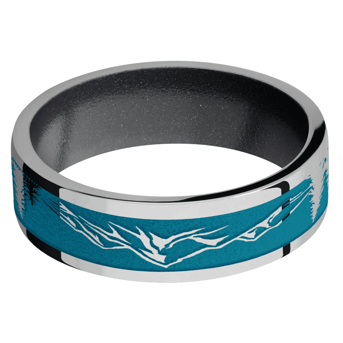 Titanium + Polish Finish + Dark Grey - Image 3