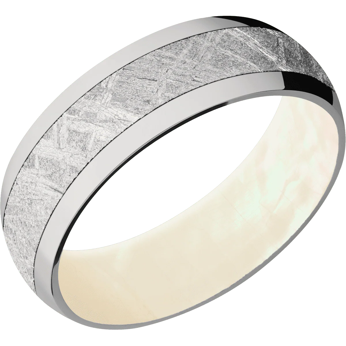 Titanium + Polish Finish + Freshwater Mother of Pearl - Image 2