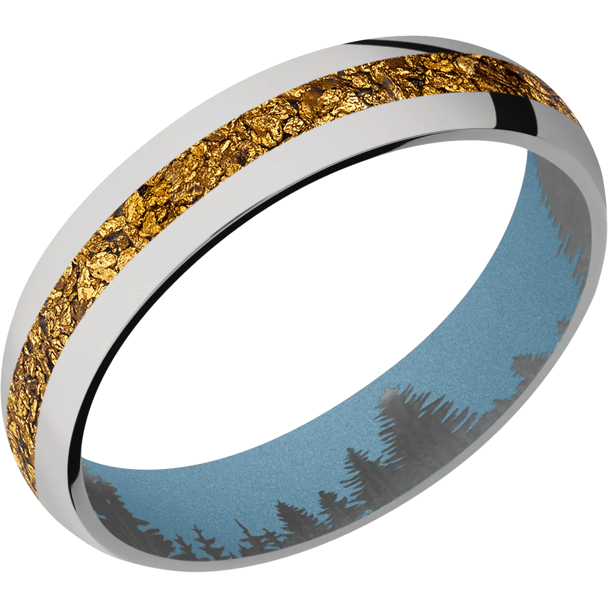 Titanium + Polish Finish + Polar Blue - Image 2