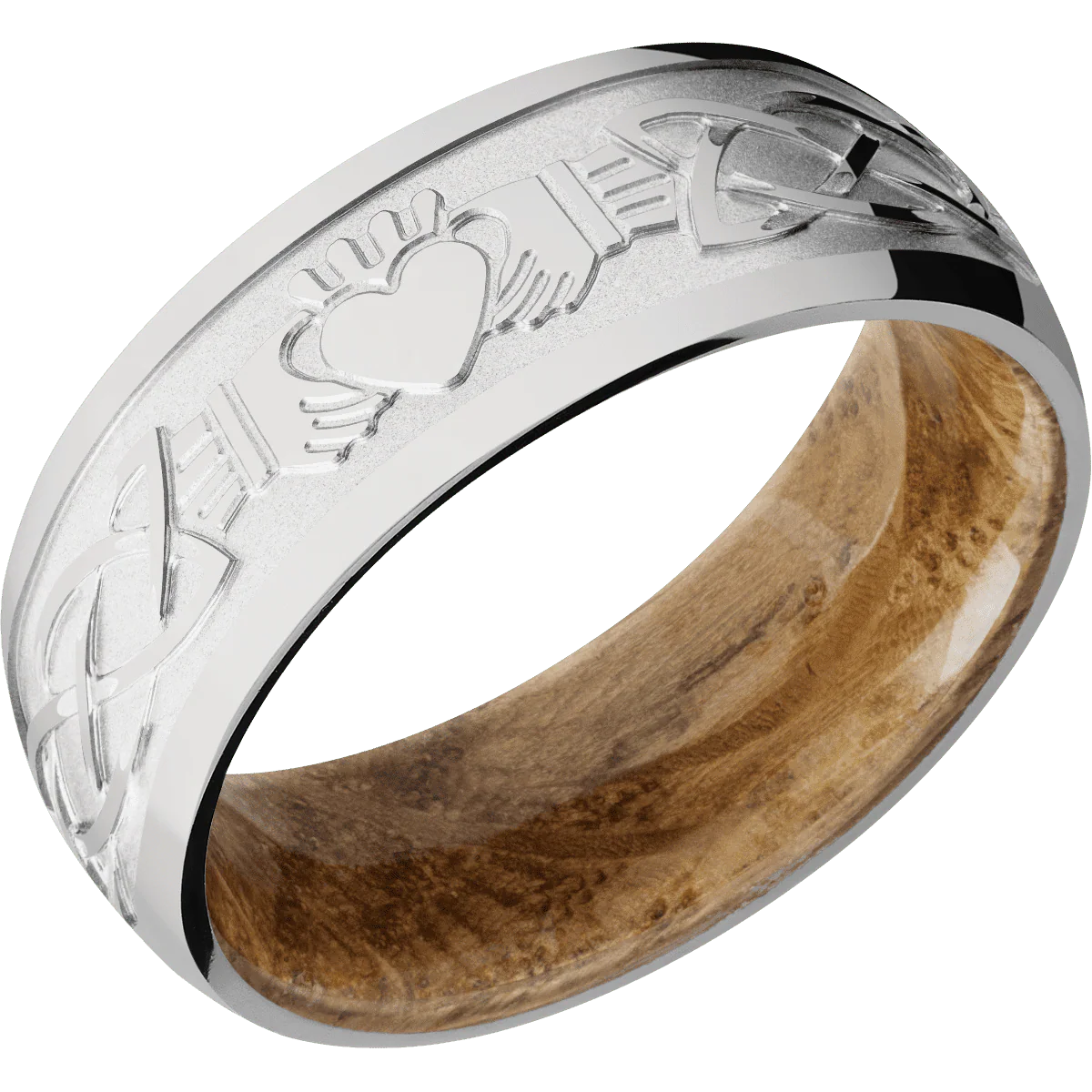Titanium + Polish Finish + Whiskey Barrel - Image 2